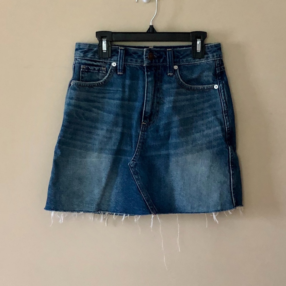 Abercrombie & Fitch Denim Mini Skirt